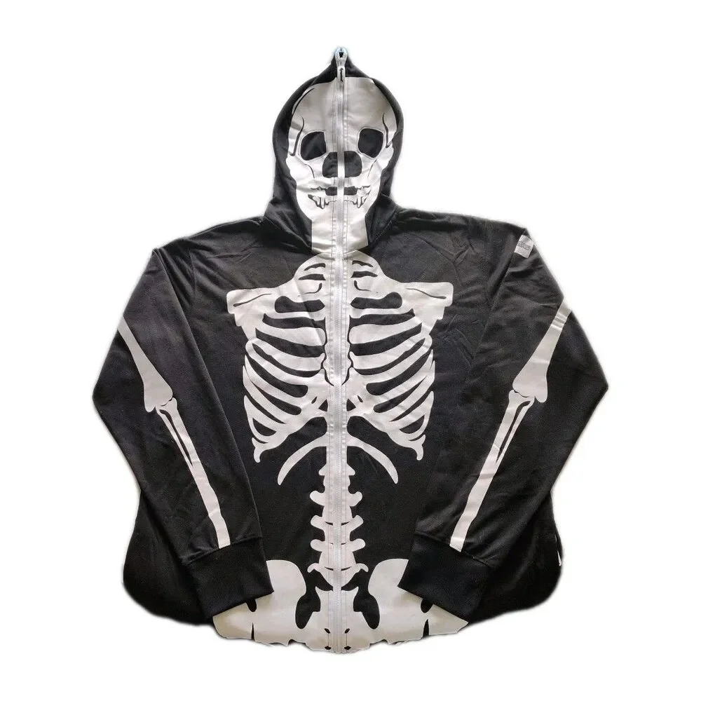Tipsy Elves XXL Skeleton Full Body Sweatsuit Adult/Unisex Graphic Spooky Theate